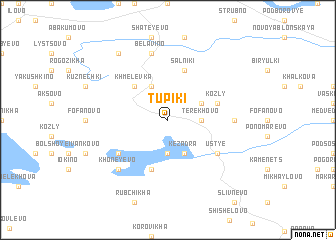 map of Tupiki