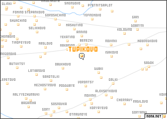 map of Tupikovo