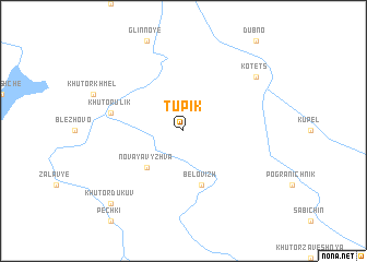 map of Tupik