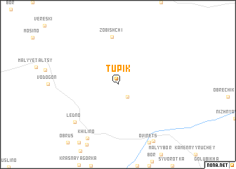 map of Tupik