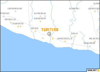 map of Tupitina