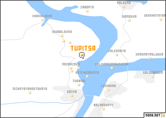 map of Tupitsa