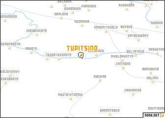 map of Tupitsino