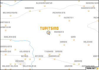 map of Tupitsino