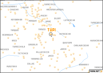 map of Tupi