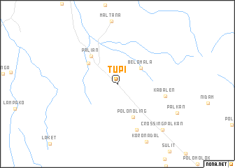 Tupi South Cotabato Map Tupi (Philippines) Map - Nona.net