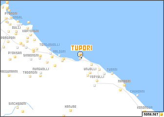 map of Tup\