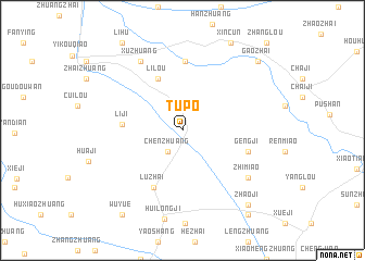 map of Tupo