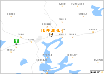 map of Tuppurala