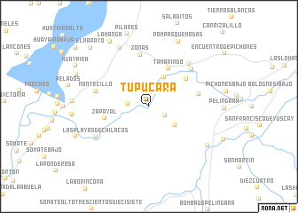 map of Tupucara