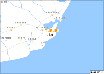 map of Tupuri
