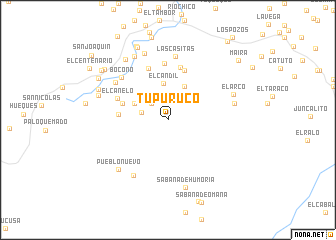 map of Tupuruco