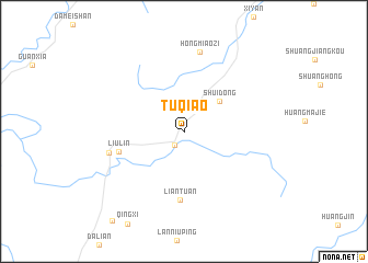 map of Tuqiao