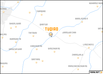 map of Tuqiao