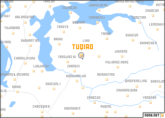 map of Tuqiao