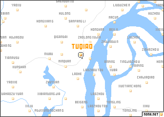 map of Tuqiao