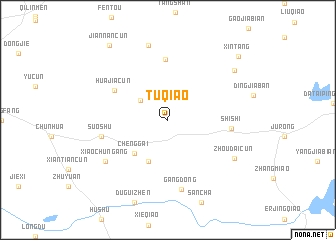 map of Tuqiao