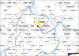 map of Tù Quán