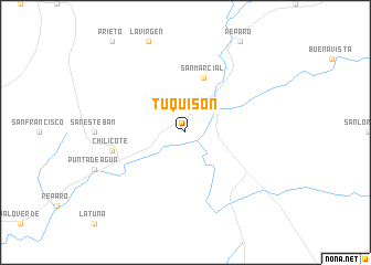 map of Tuquison