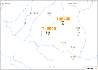 map of Turaao