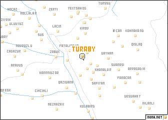 map of Turaby