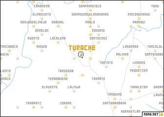 map of Turache