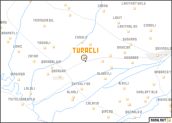 map of Turaclı