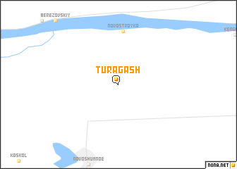 map of Turagash