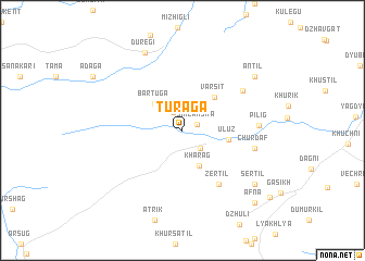 map of Turaga