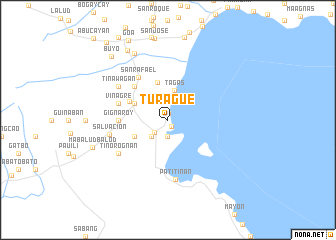 map of Turague