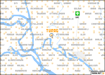 map of Turāg