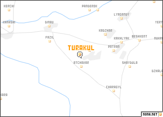 map of Tura-Kulʼ