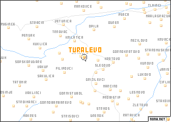 map of Turalevo