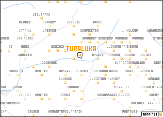 map of Turá Lúka