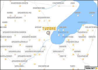 map of Turame