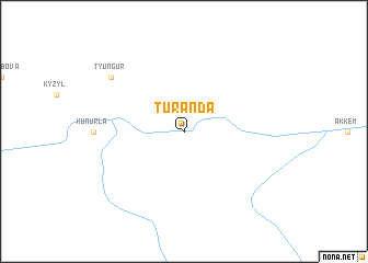 map of Turanda