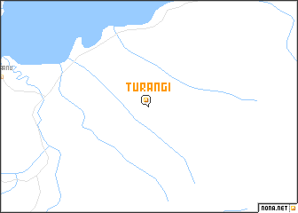 map of Turangi