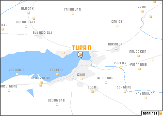 map of Turan