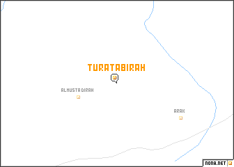 map of Tur‘at ‘Abīrah