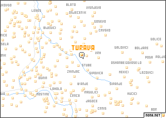 map of Turava