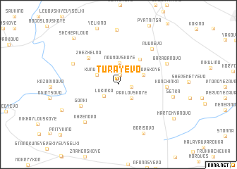 map of Turayevo