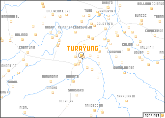 map of Turayung