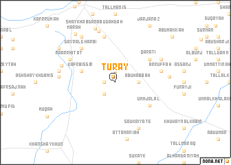 map of Ţuray