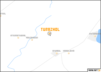 map of Turazhol