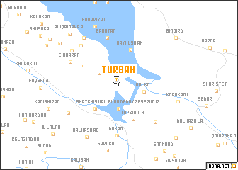 map of Turbah