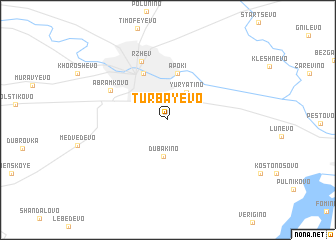 map of Turbayevo