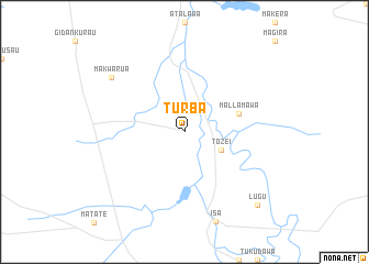 map of Turba