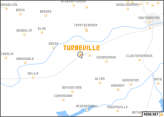 map of Turbeville