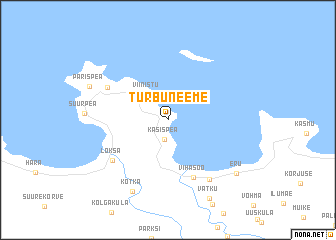 map of Turbuneeme