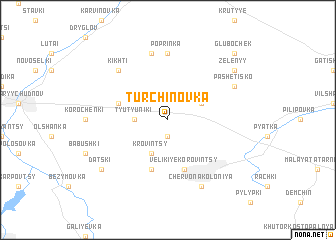 map of Turchinovka